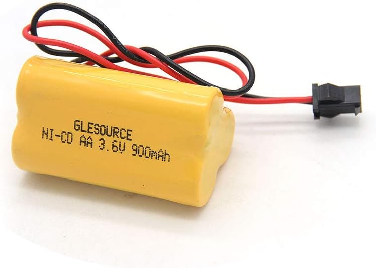 GLESOURCE 3.6V 900mAh Emergency/Exit Light Battery Compatible for Lithonia ELB B001 ELBB001 ELB-B001 Lithonia EU2C M6 LED Emergency Light Interstate ANIC1566 Unitech 0253799(4 Pack) - Image 3